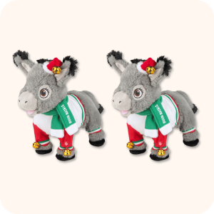 Dominick The Donkey Plush 2PCS