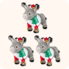 Dominick The Donkey Plush 3PCS